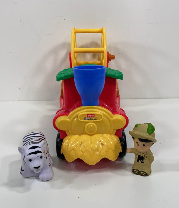 secondhand Fisher Price Little People Animal Sounds Zoo Train