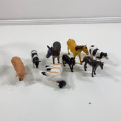 used BUNDLE Plastic Animals