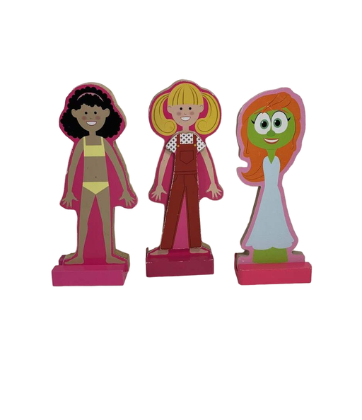 used Melissa & Doug Magnetic Dress-Up Set, Best Friends