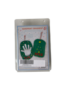 used Bubzi Co Baby Handprint & Footprint Clay Ornament Keepsake Kit