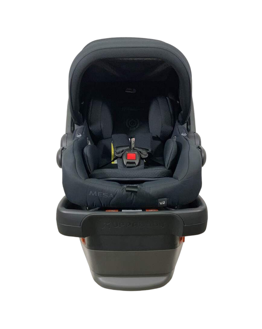 secondhand UPPAbaby MESA V2 Infant Car Seat, Jake (Black), 2022