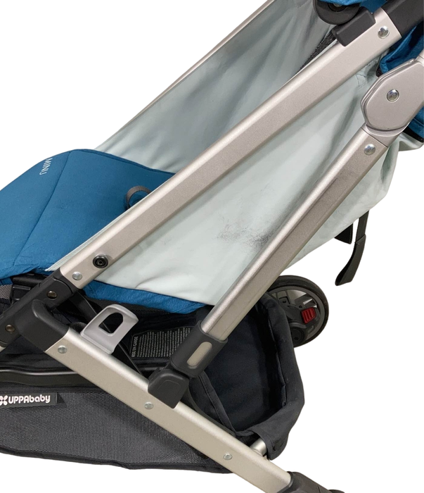 secondhand UPPAbaby MINU Stroller, 2018, Ryan (Teal Melange)