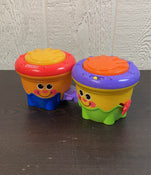 used Fisher Price Crawl Along Drum Roll Go Baby Bongo