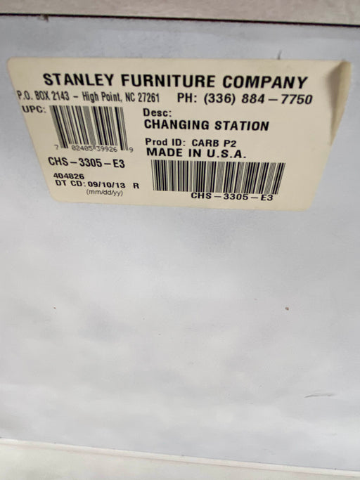 secondhand Stanley Furniture Changing Table Furniture Topper