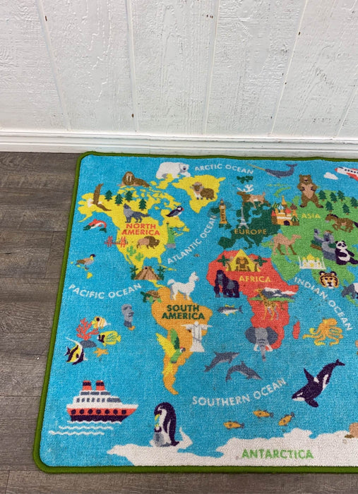 secondhand Melissa & Doug Round The World Travel Rug