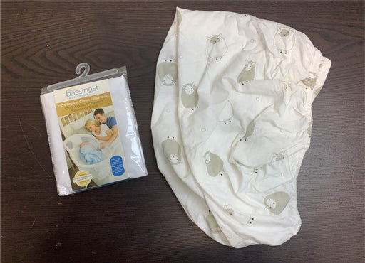 used BUNDLE Bassinet Sheets