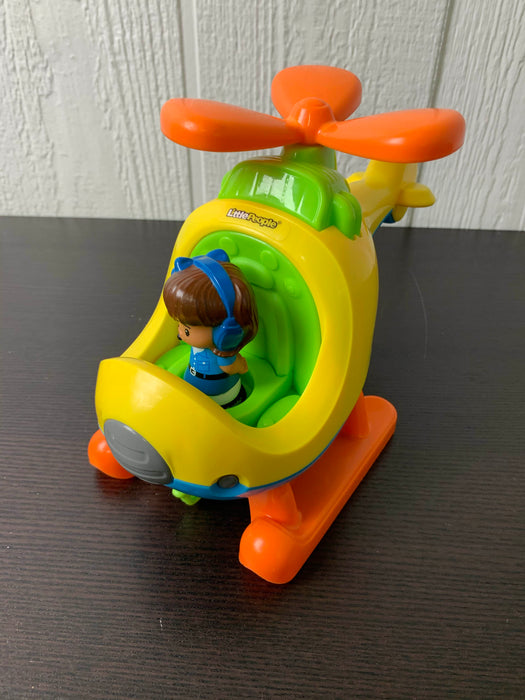 secondhand Fisher Price Little People Helicopter
