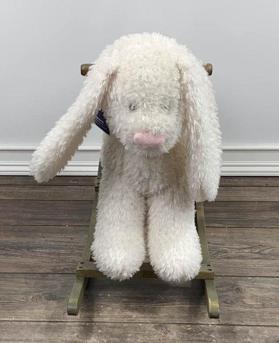 secondhand Restoration Hardware Baby & Child Plush Animal Rocker, Bunny