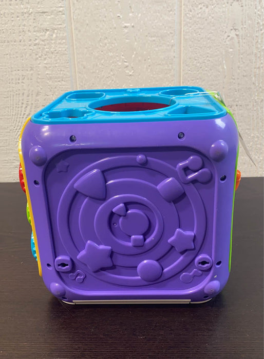 used VTech Sort And Discover Activity Cube