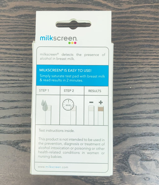 secondhand Milk Screen Alcohol Test Strips