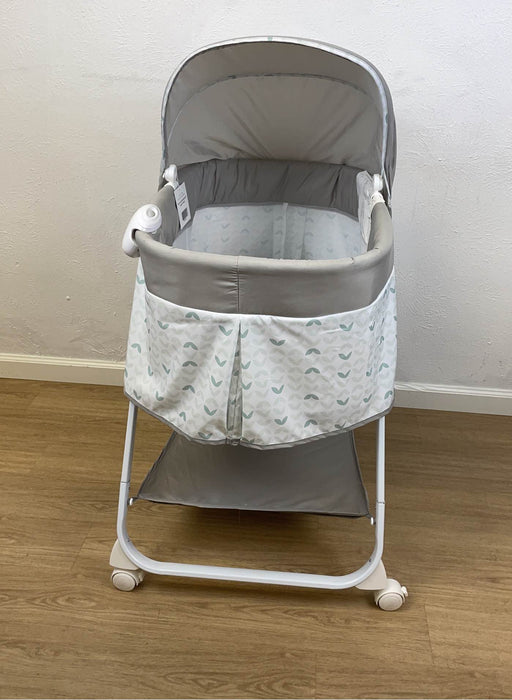 secondhand Ingenuity Ity Snuggity Snug Portable Baby Bedside Bassinet with Soothing Vibrations