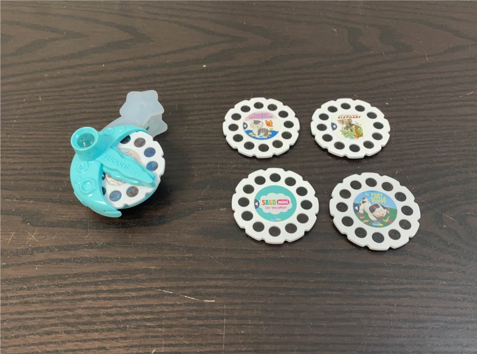 secondhand Moonlite Storybook Projector for Smartphones with Stories