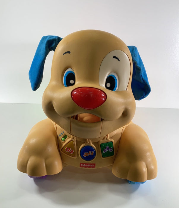 used Fisher Price Laugh And Learn Stride-To-Ride Puppy