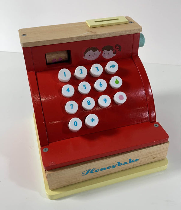 secondhand Le Toy Van Honeybake Wooden Cash Register