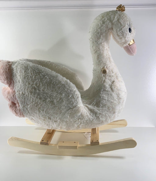 used Soft Landing Joyrides Swan Rocking Toy