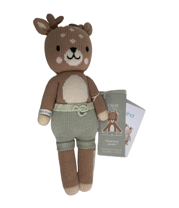 used Cuddle+Kind Doll 13", Elliott The Fawn