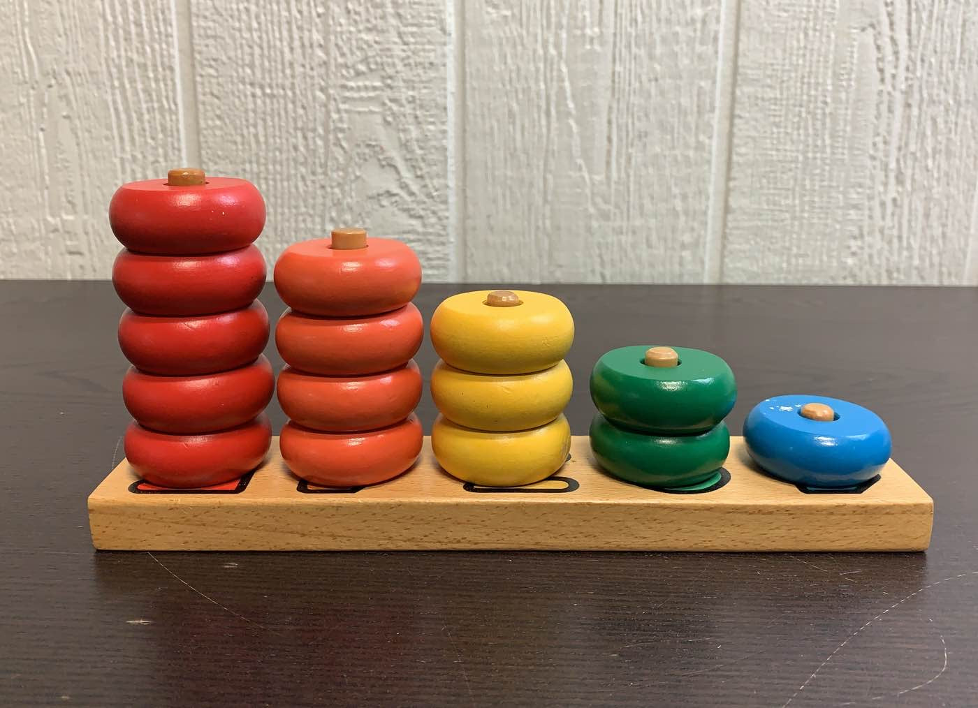 Ikea wooden cheap stacking toy