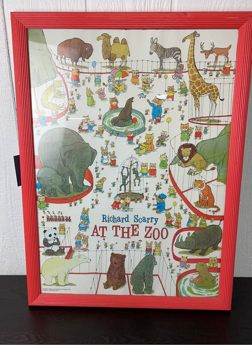 used Richard Scarry At The Zoo Wall Decor