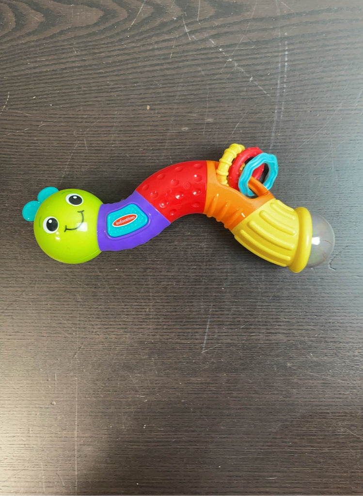 Infantino Twist And Play Caterpillar Rattle