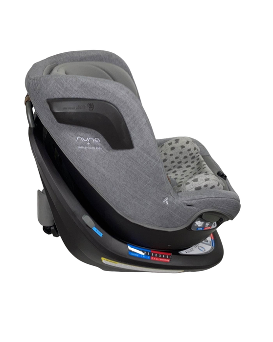 Nuna Revv Rotating Convertible Car Seat, Brushstroke Dot, 2022