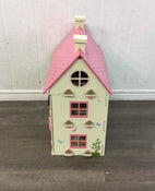 secondhand Wooden Dollhouse, With Accessories