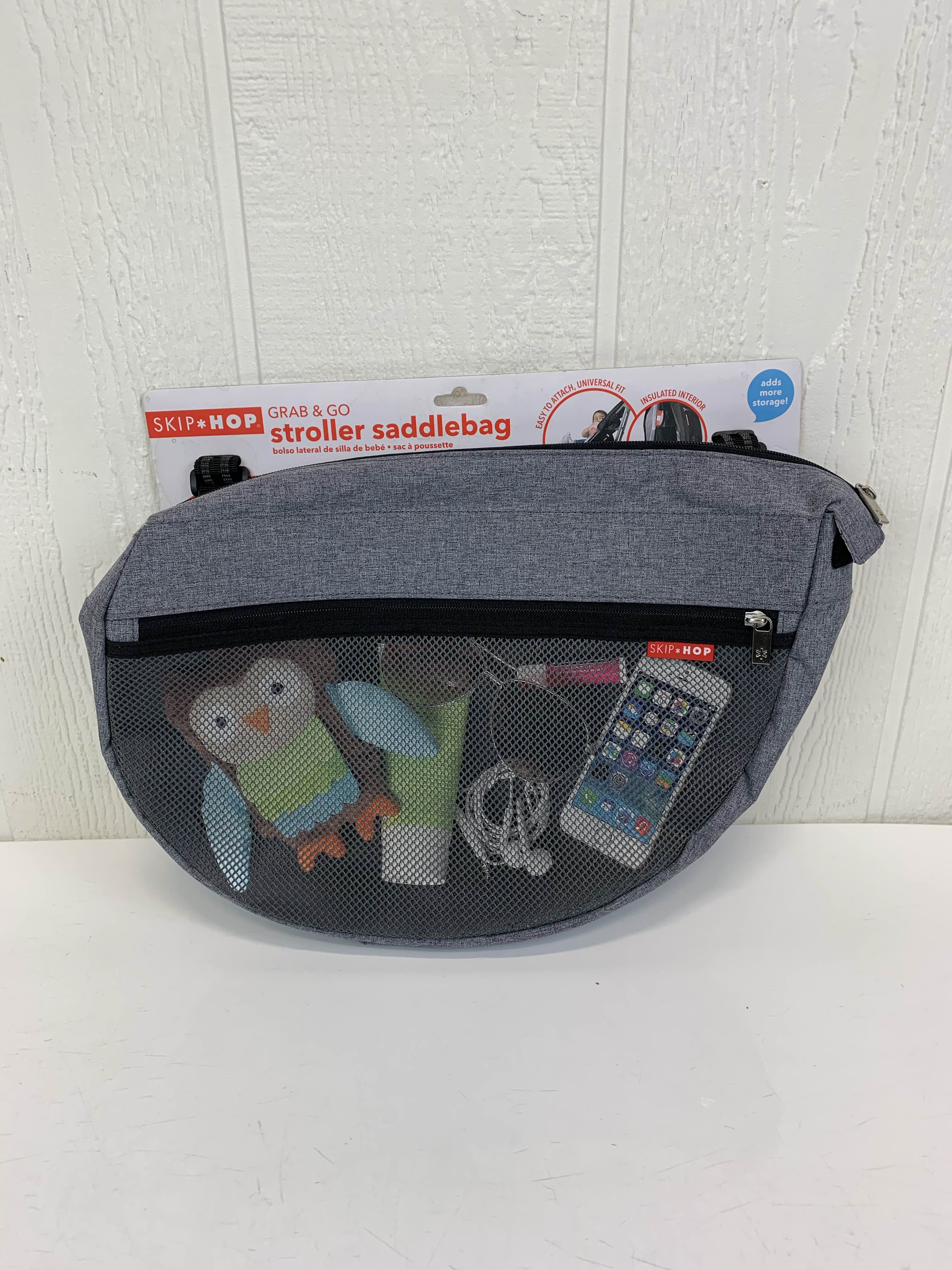 Skip hop cheap stroller saddlebag