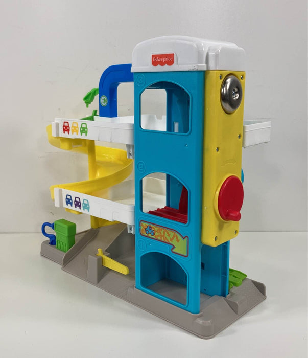 Shop Fisher Price Little People Helpful Neighbors Wheelie Garage at GoodBuy Gear