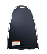 secondhand SlumberPod 3.0 Sleep Canopy, Black with Grey Accents