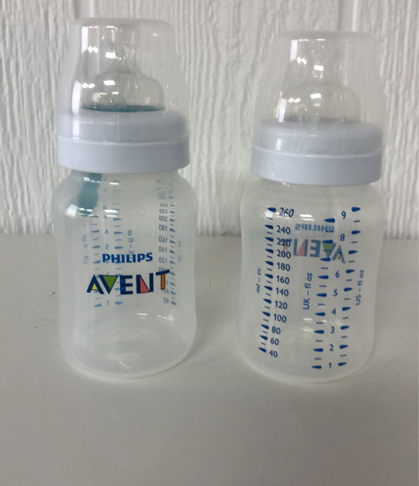 used BUNDLE Philips Avent Bottles, Set of 2