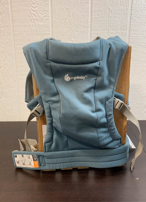 used Ergobaby Embrace Baby Carrier, Oxford Blue