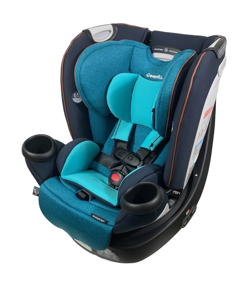 evenflo revolve 360 sapphire Evenflo Gold Revolve 360 Rotational All-In-One Convertible Car Seat, S