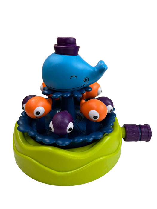 used B. toys Whirly Whale Water Sprinkler