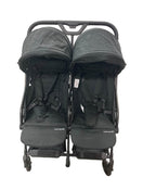 secondhand Mompush Lithe Double Stroller, Black, 2021