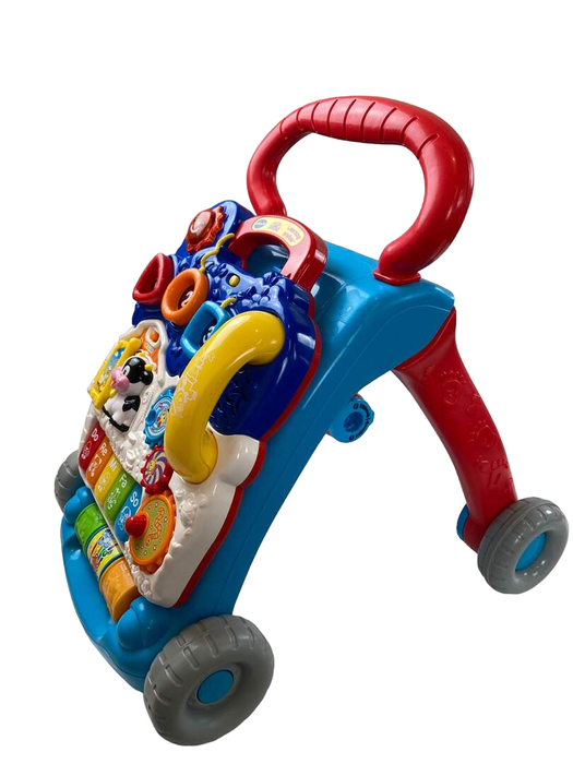 Shop VTech Sit-To-Stand Learning Walker, Blue at GoodBuy Gear