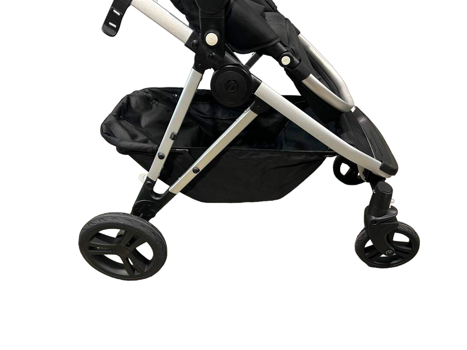 used Mockingbird Single to Double Stroller, Silver with Penny Leather, Windowpane, Black , 2022