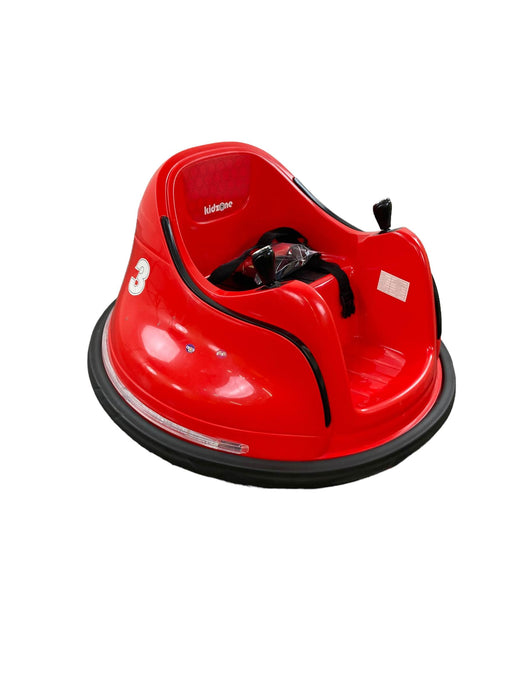 secondhand Kidzone Bumper Car Ride-On, RED