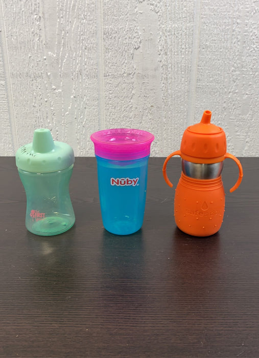 used BUNDLE Sippy Cups