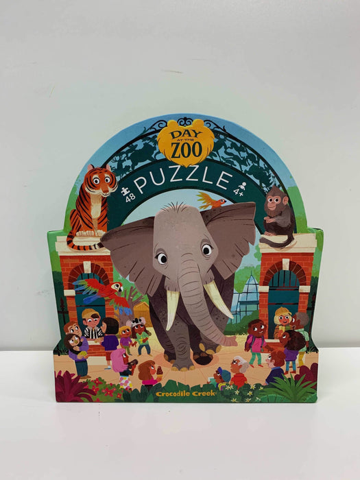 Shop Crocodile Creek Floor Puzzle, Zoo at GoodBuy Gear