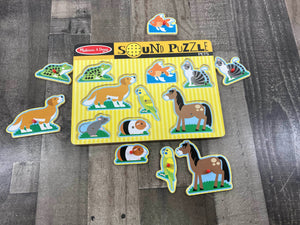 Melissa & Doug - Melissa & Doug Puzzle, Sound, Pets, Shop