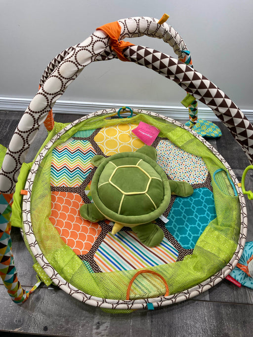 used Infantino 3-in-1 Grow with me Activity Gym and Ball Pit