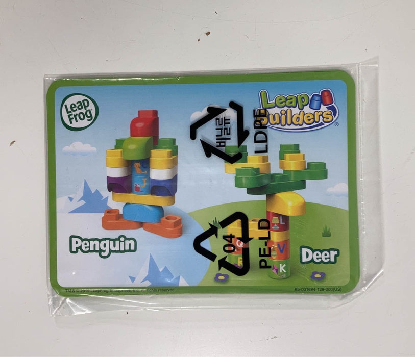 used Leap Frog LeapBuilders Jumbo Blocks Box