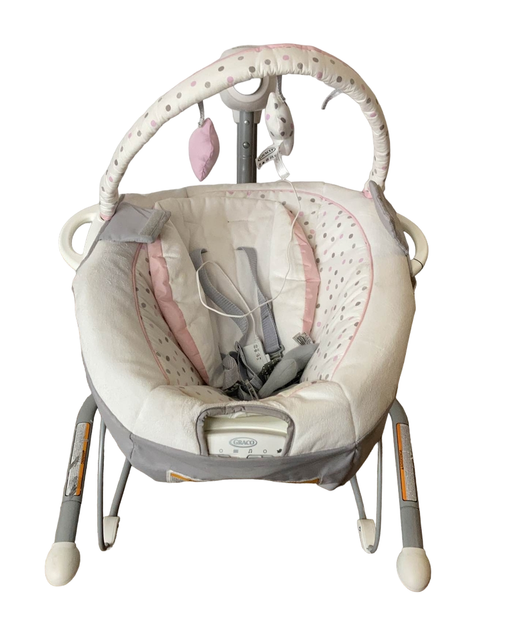 secondhand Graco Duet Sway LX Swing With Portable Bouncer