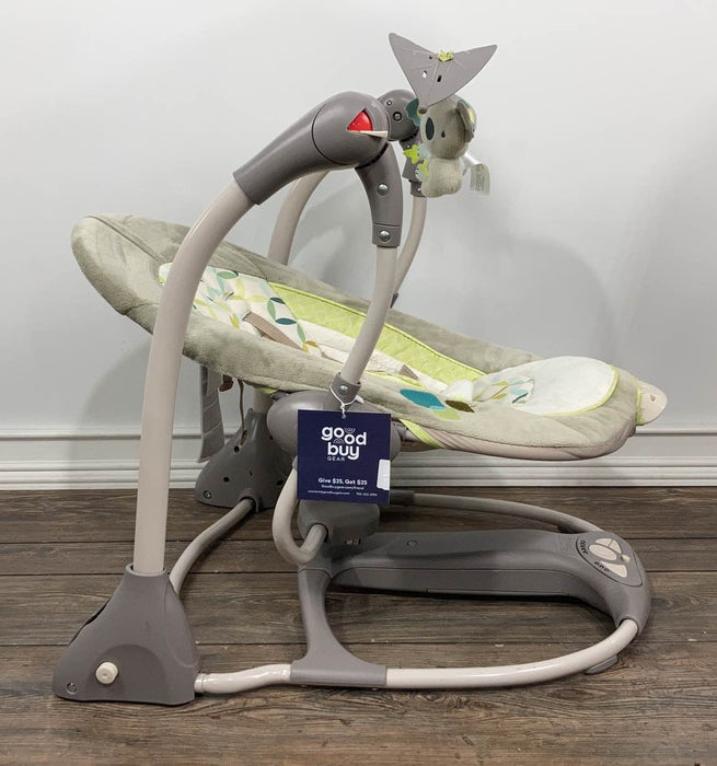 secondhand Ingenuity ConvertMe Swing-2-Seat, koala