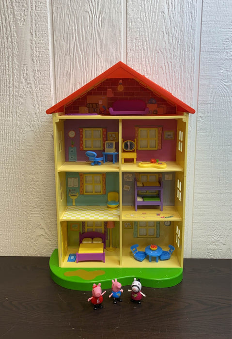 used Peppa Pig Lights & Sounds Family Home