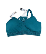 Shop Kindred Bravely Sublime Nursing Sports Bra, Regular, Large, Teal at GoodBuy Gear