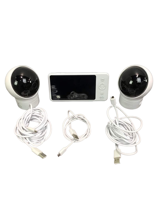 used Eufy Spaceview Baby Monitor, With 2 Cameras