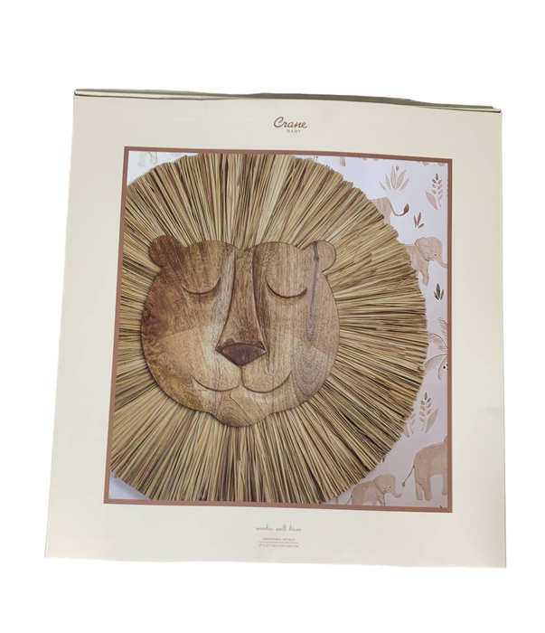 Shop Crane Baby Handcrafted Wood Wall Decor, Lion at GoodBuy Gear