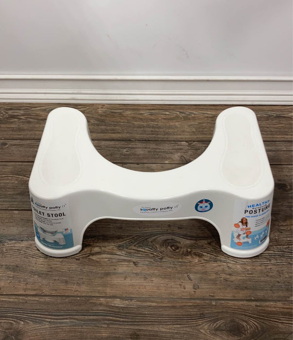 used Squatty Potty The Original Bathroom Toilet Stool, Plastic