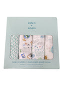 Shop Aden + Anais Cotton Muslin Swaddle, 4pk, Around The World at GoodBuy Gear