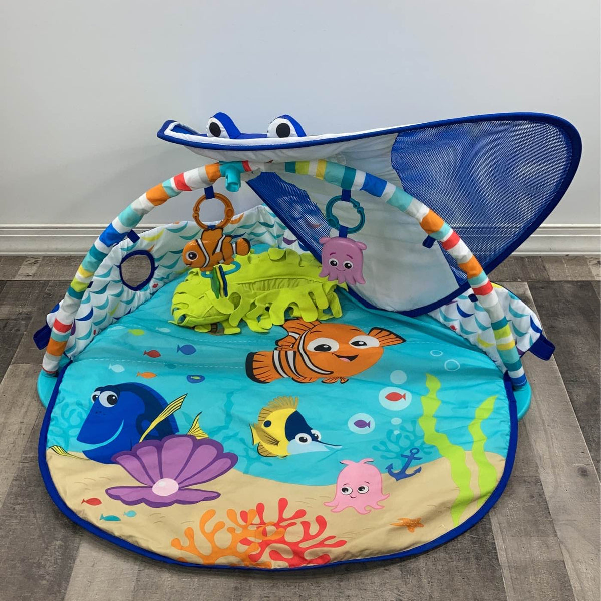 Disney Baby Finding Nemo Mr. on sale Ray Ocean Lights & Music Gym, Ages Newborn +